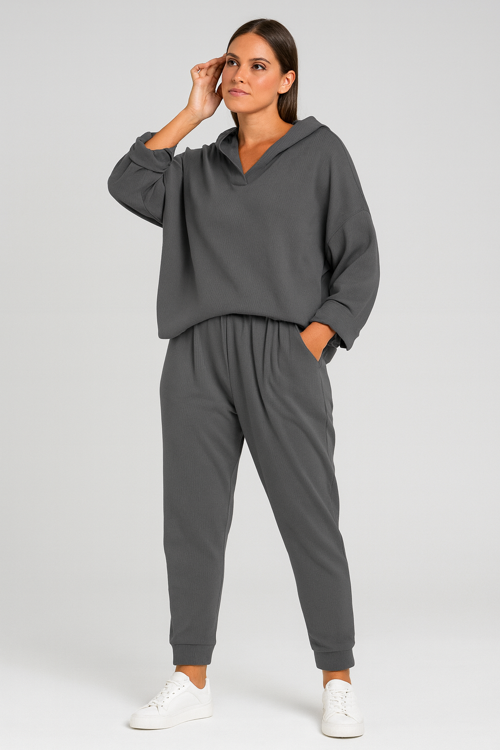 Triplechic™ Hooded Sweatshirt Two-piece Set