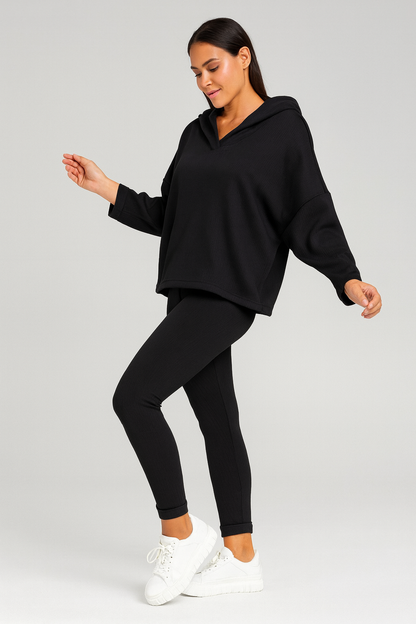 Triplechic™ Hooded Sweatshirt Two-piece Set