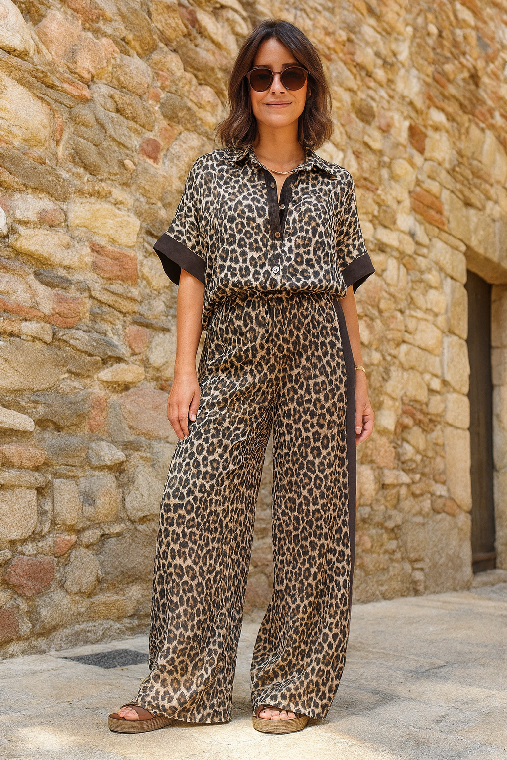 Triplechic™ Leopard Two-Piece Set