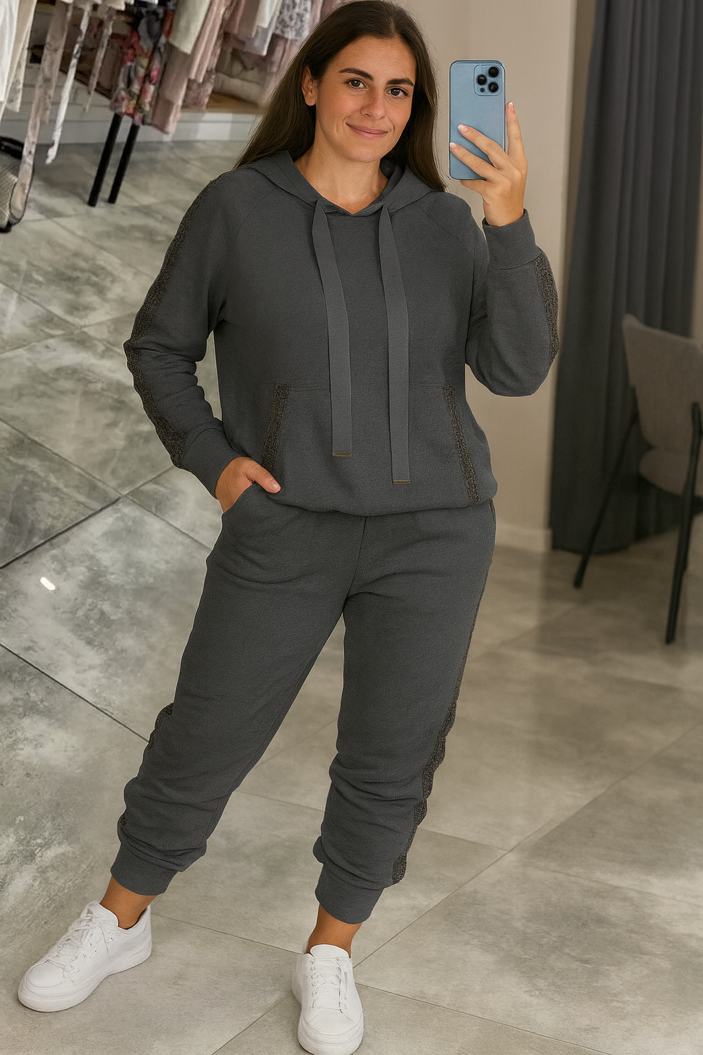 Triplechic™ Sport Luxe Hoodie Set