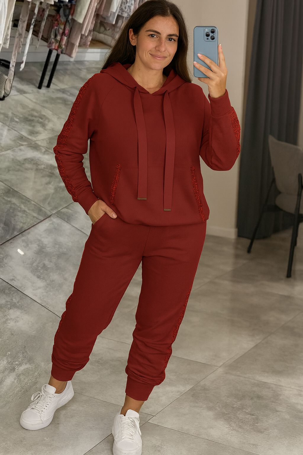 Triplechic™ Sport Luxe Hoodie Set