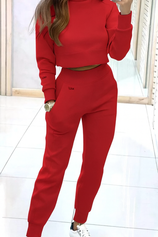 Triplechic™ Stand-Collar Sport Luxe Set