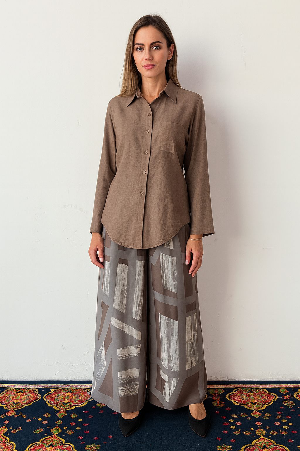 Triplechic™ Breeze Cardigan & Trousers Set