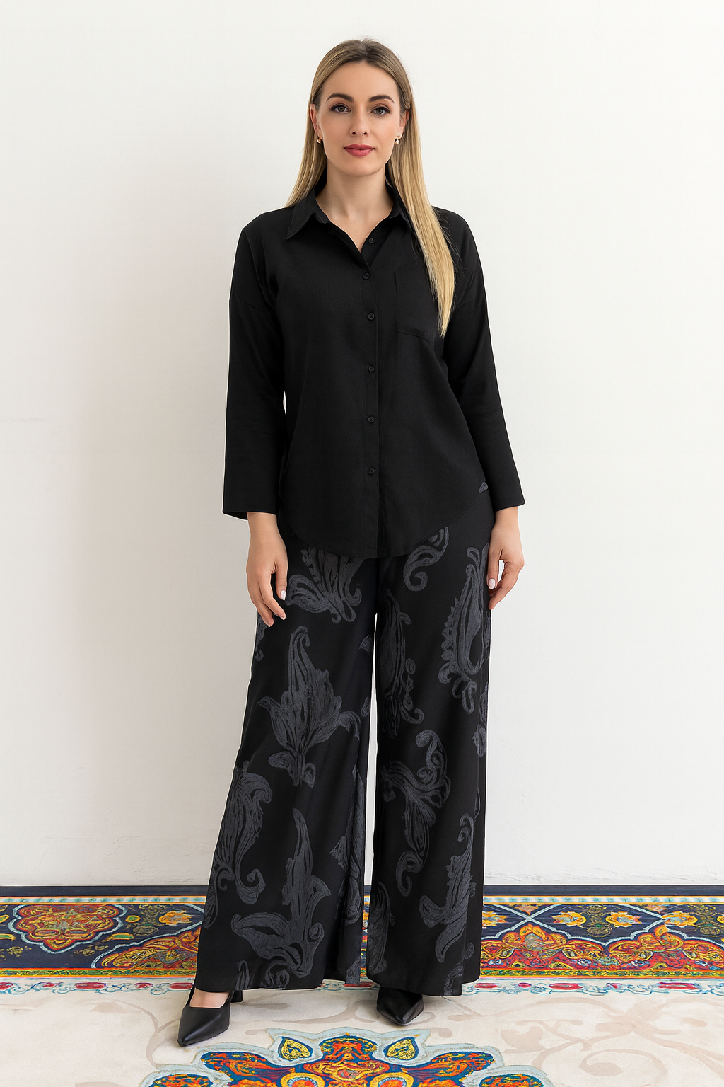 Triplechic™ Breeze Cardigan & Trousers Set