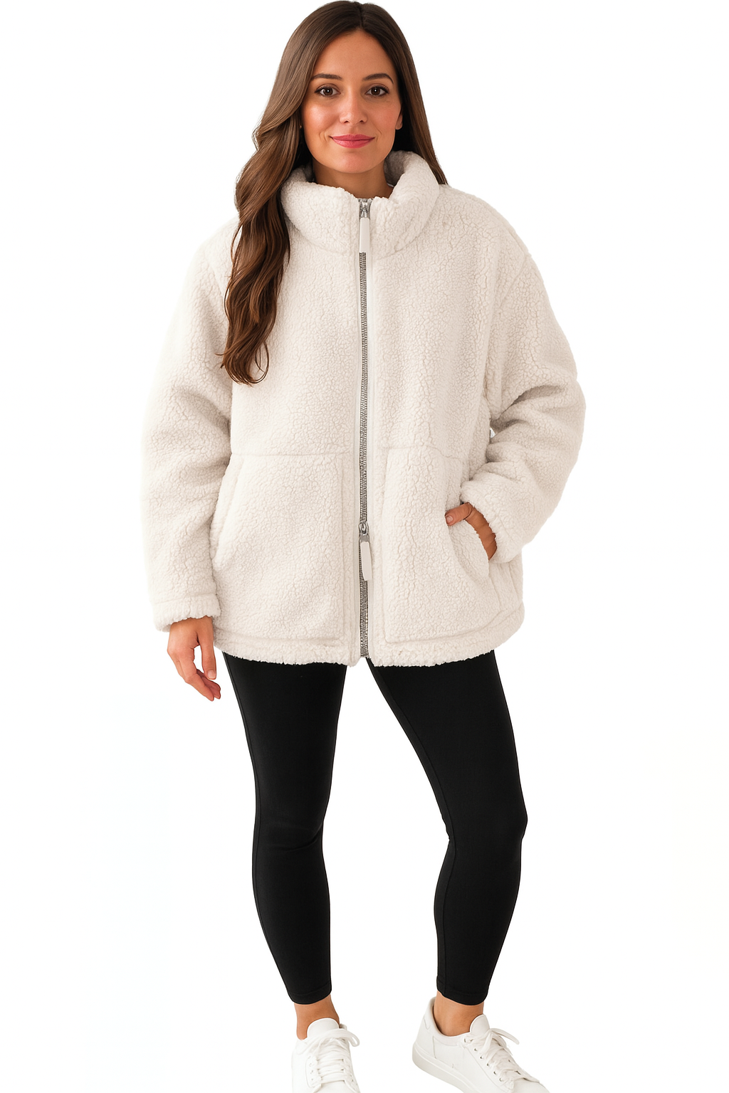 Triplechic™ Cozy Lapel Fleece Coat