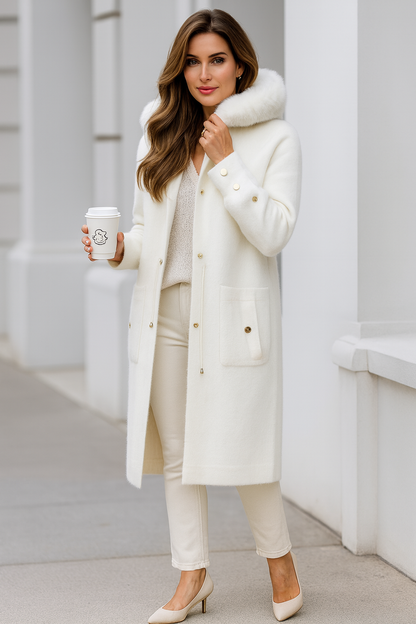 Triplechic™ Luxe Mink Cardigan Coat
