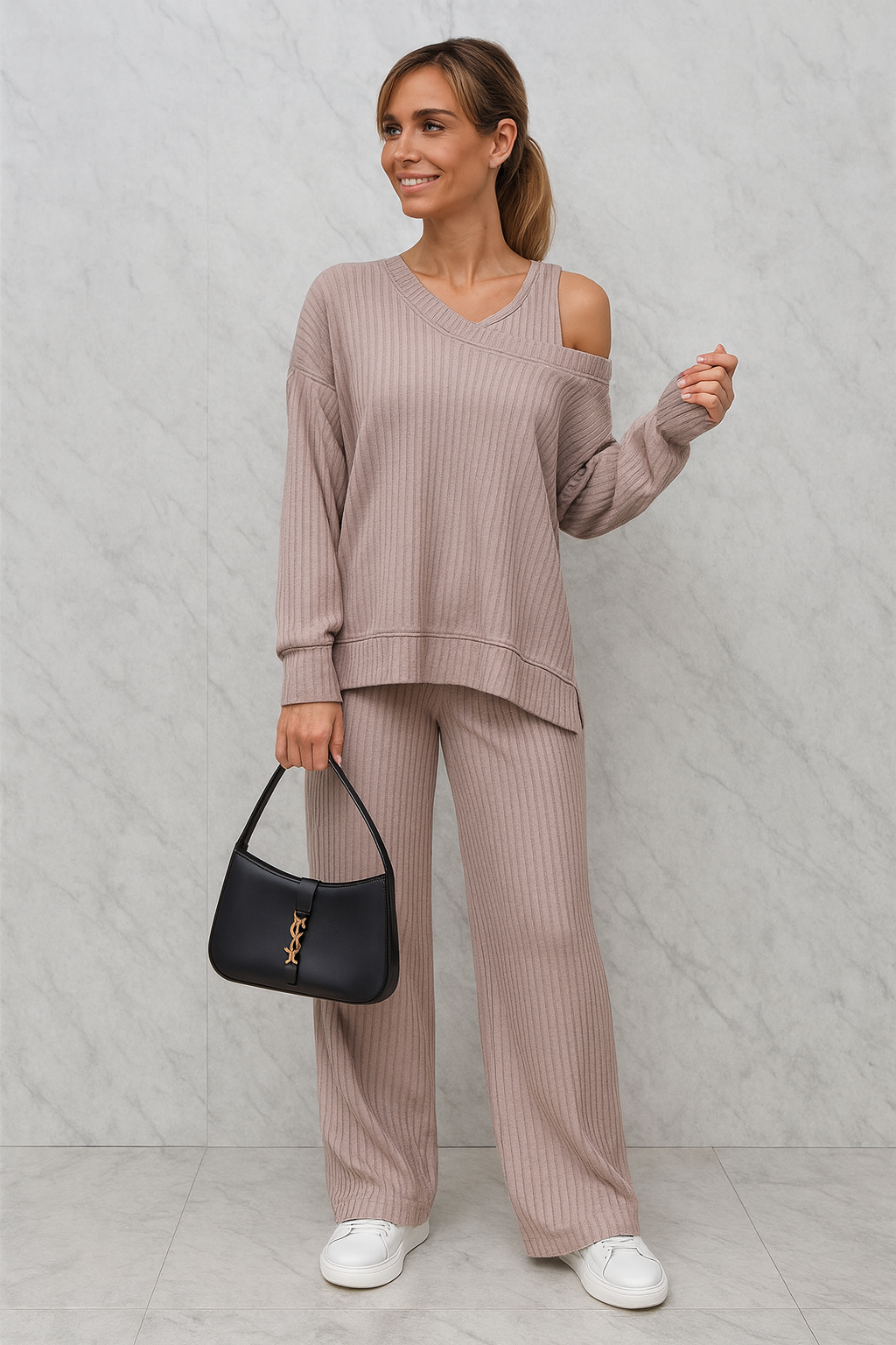 Triplechic™ V-Neck Vest 3-Piece Set