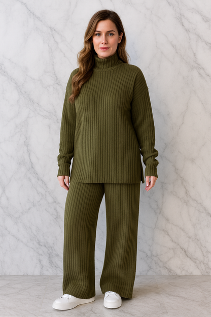 Triplechic™ KnitEase Wide-Leg Set