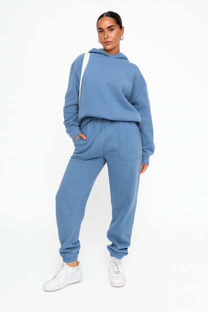 Triplechic™ Essential Solid Hoodie Set