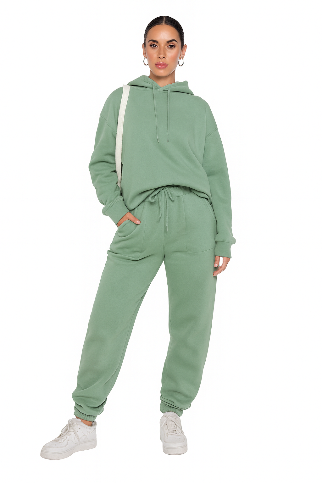 Triplechic™ Essential Solid Hoodie Set