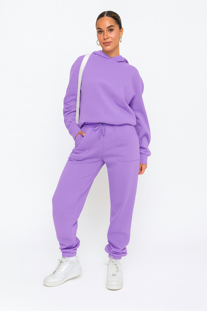 Triplechic™ Essential Solid Hoodie Set