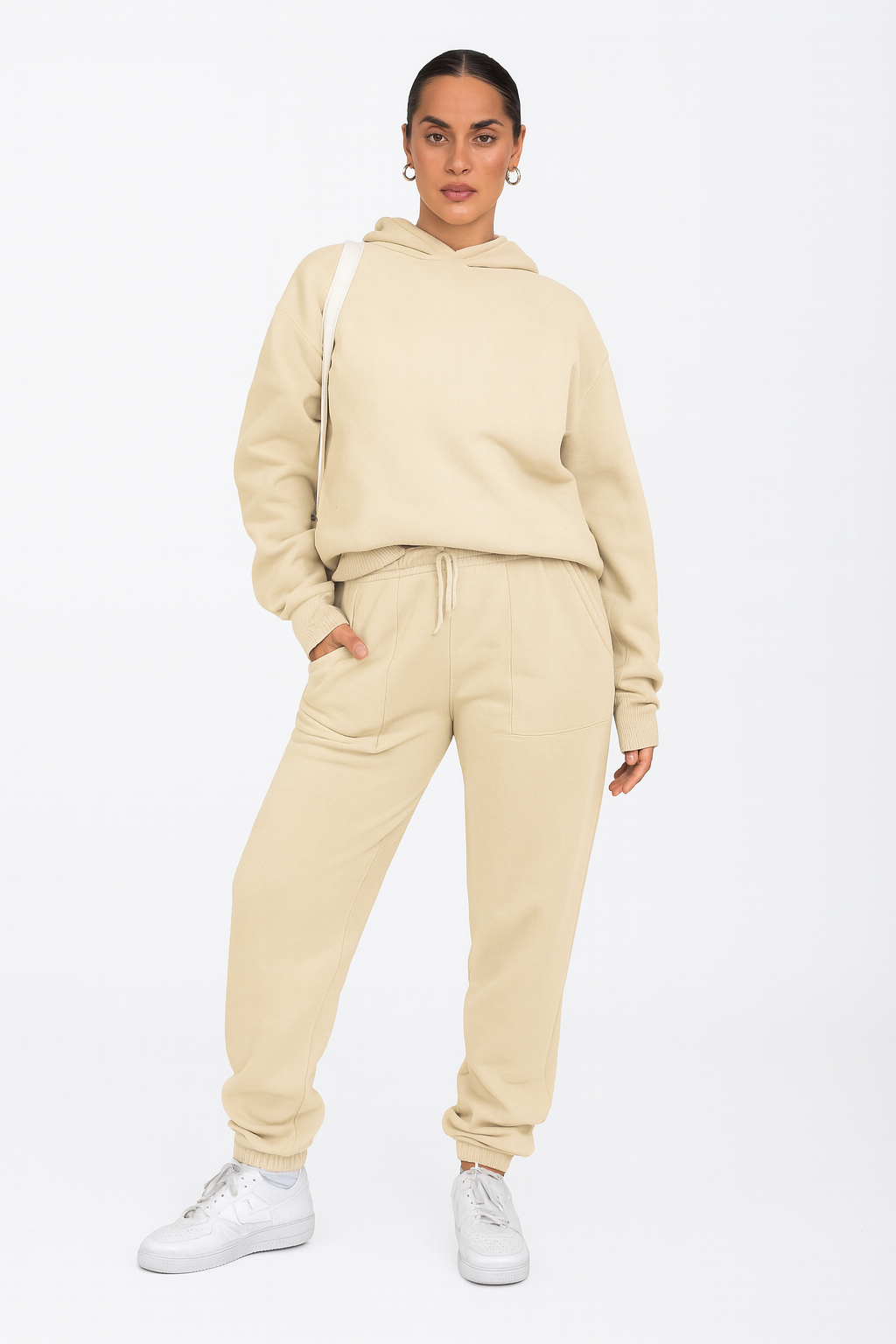Triplechic™ Essential Solid Hoodie Set