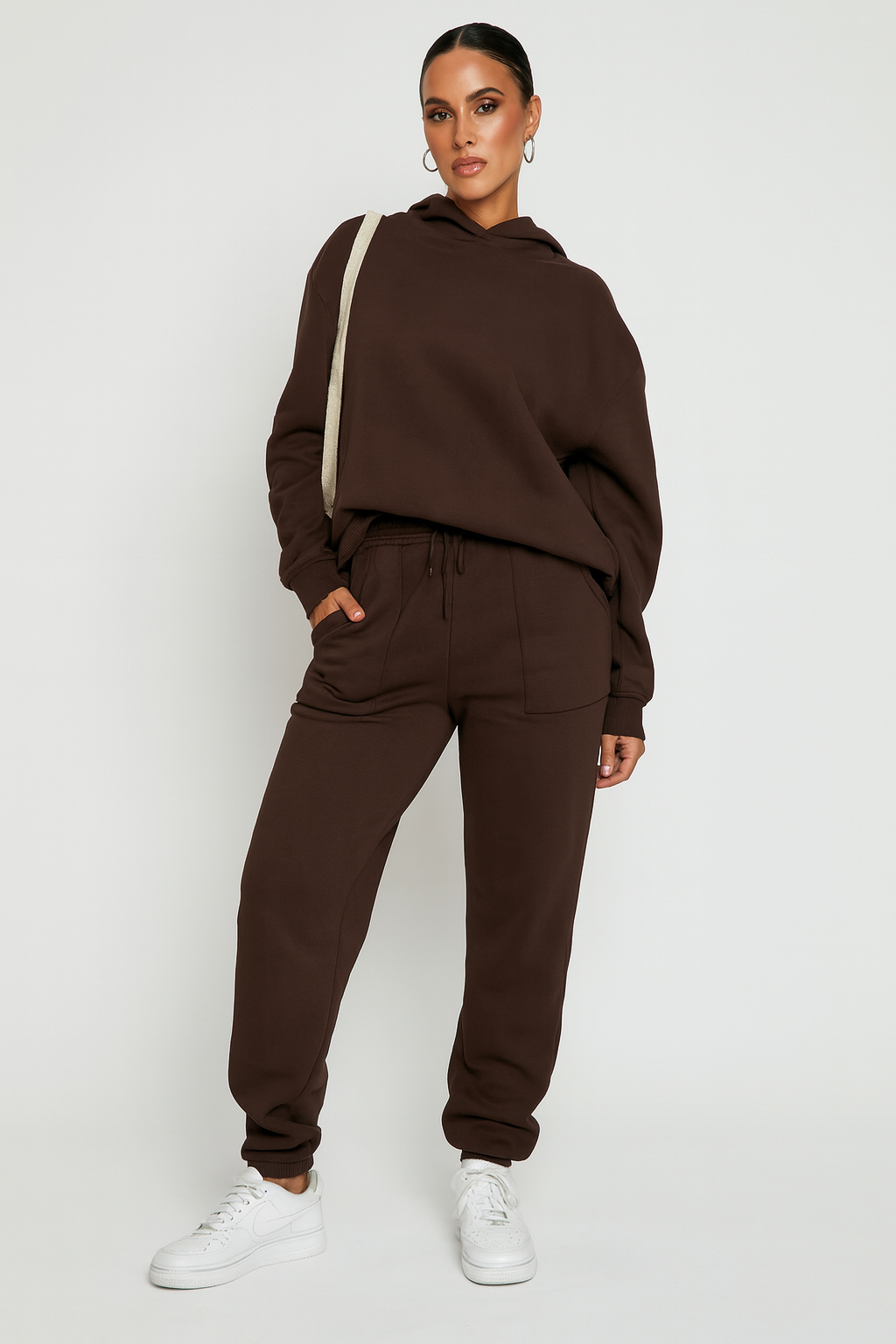 Triplechic™ Essential Solid Hoodie Set