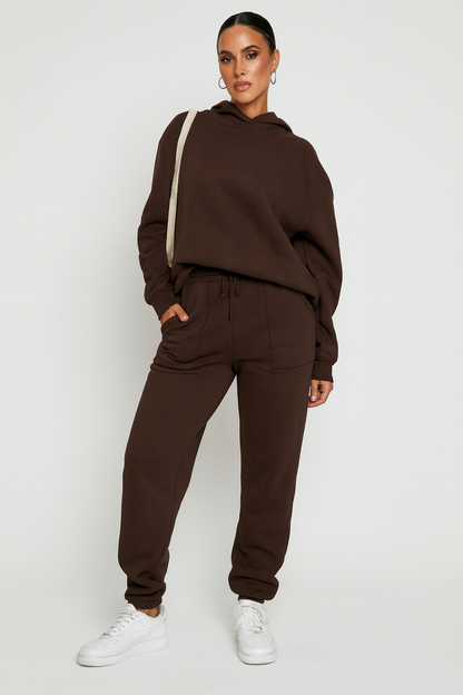 Triplechic™ Essential Solid Hoodie Set