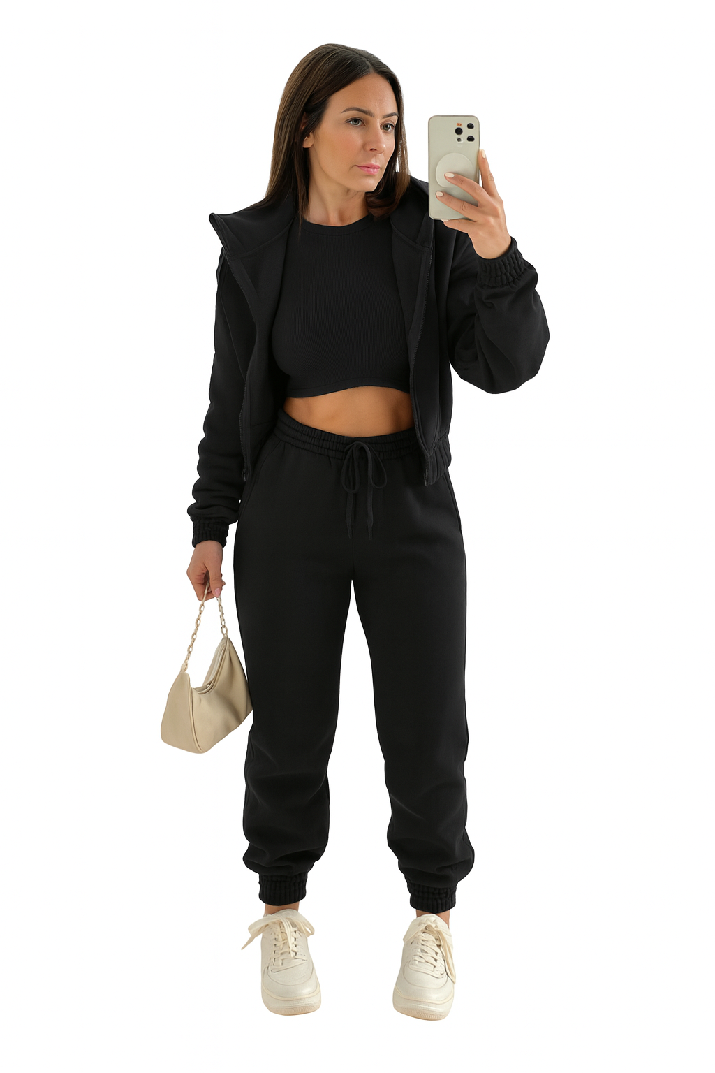 Triplechic™ Plush 3-Piece Hoodie Lounge Set