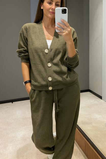 Triplechic™ Casual Cardigan Sport Set