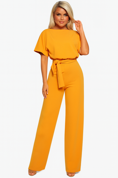Triplechic™ Everyday Tie-Waist Jumpsuit