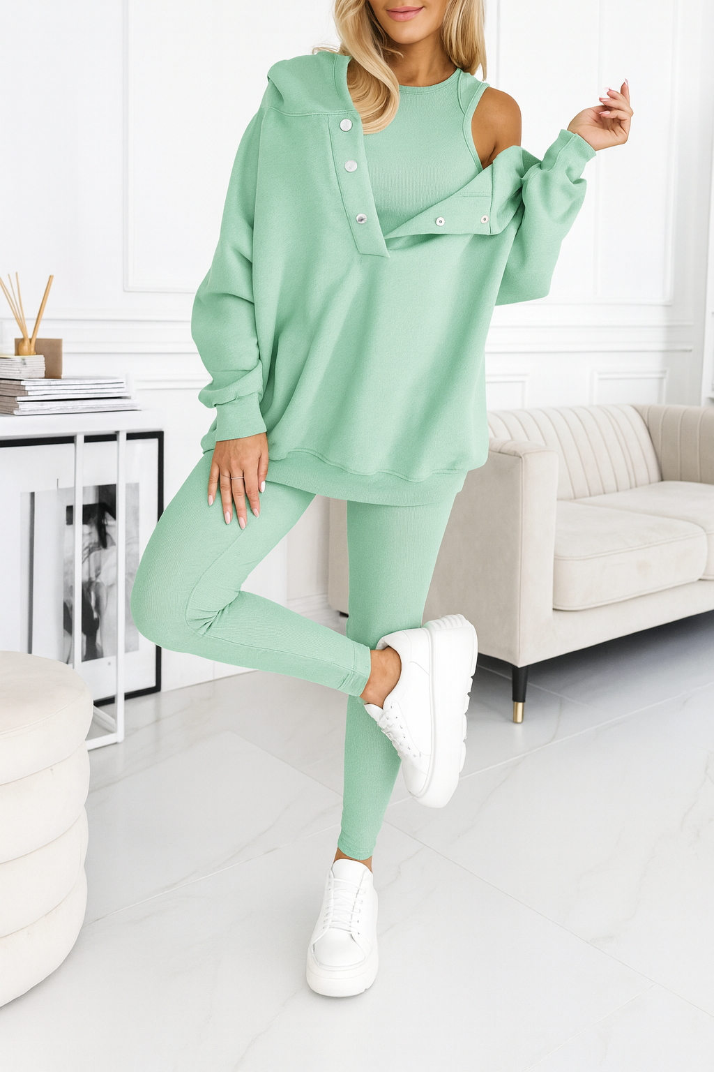 Triplechic™ 3-teiliges Hoodie-Set