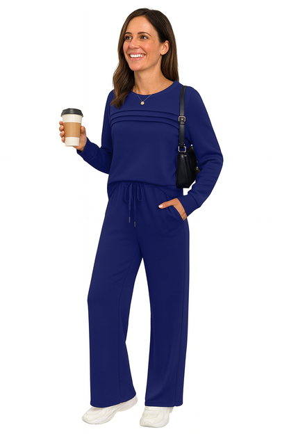 Triplechic™ Luxe Lounge Wide-Leg Set