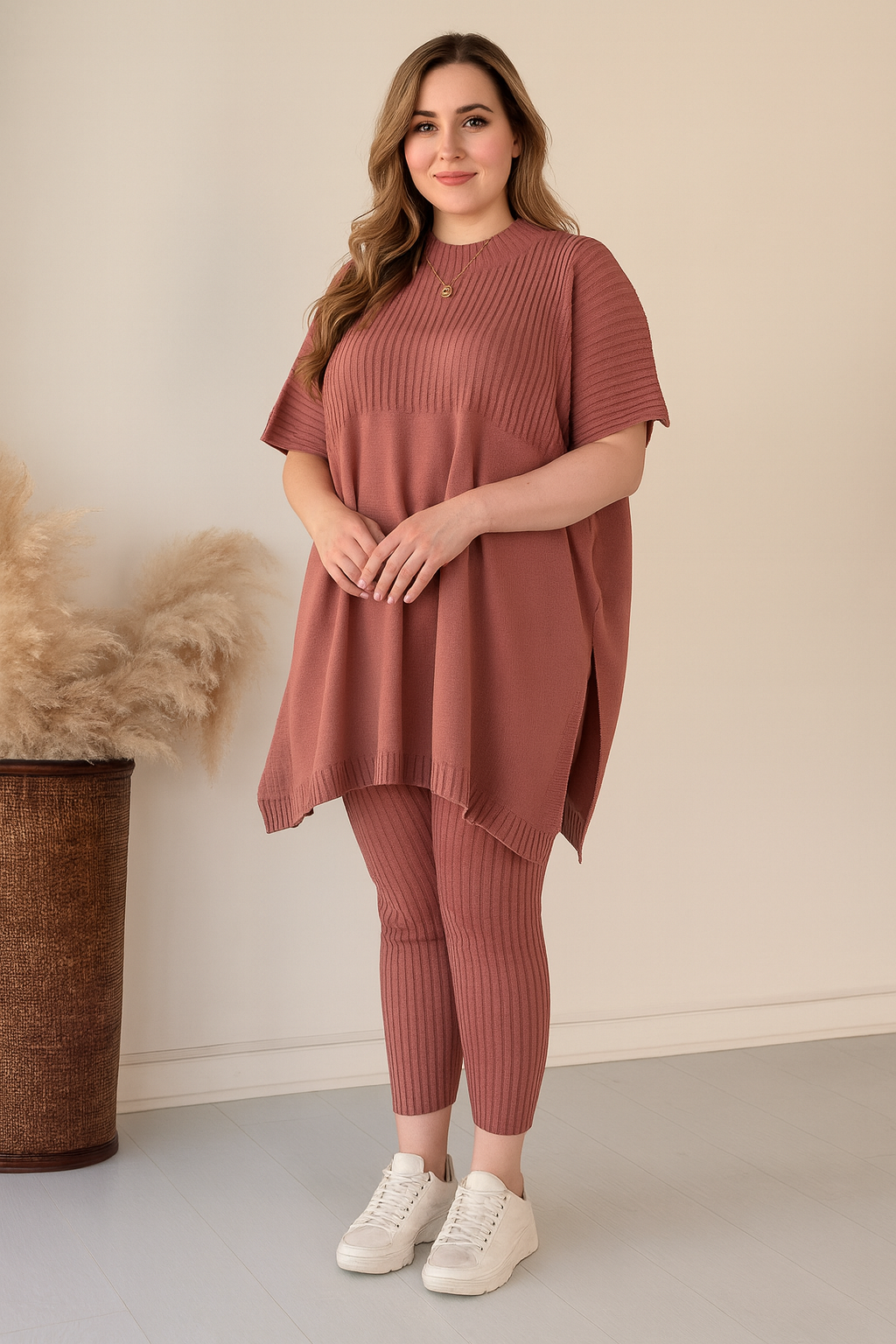 Triplechic™ Plus Lounge Sweater Set
