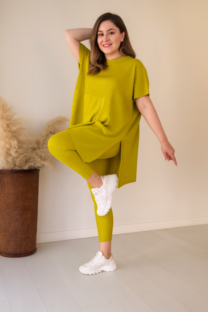 Triplechic™ Plus Lounge Sweater Set