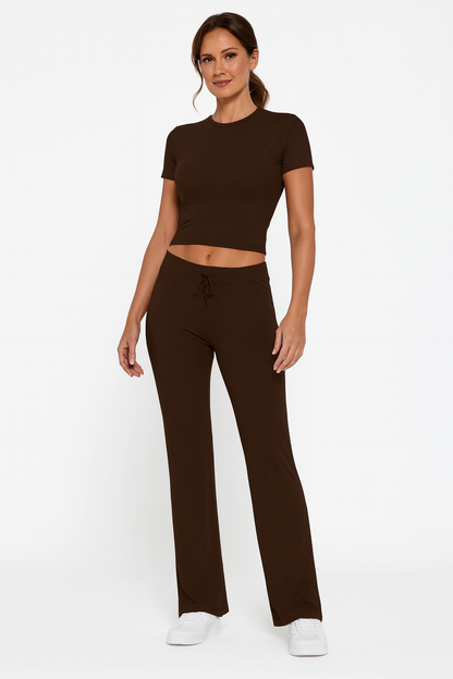 Triplechic™ American Basic T-Shirt & Pants Set