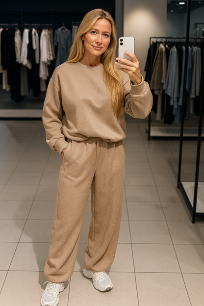 Triplechic™ Sparkle Drawstring Two-Piece Set