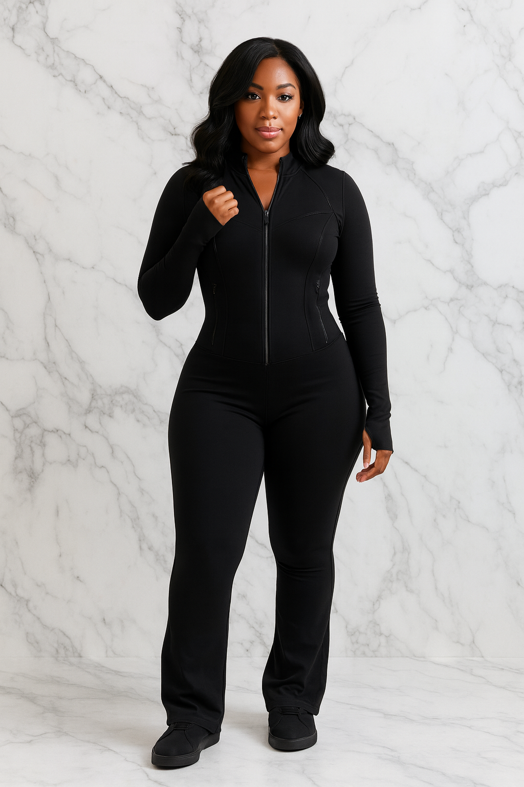 Triplechic™ Flare-Fit Two-Piece Suit