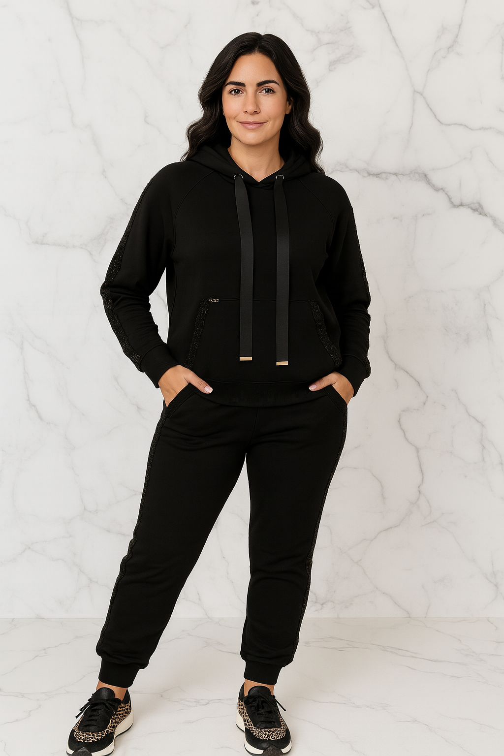 Triplechic™ Sport Luxe Hoodie Set