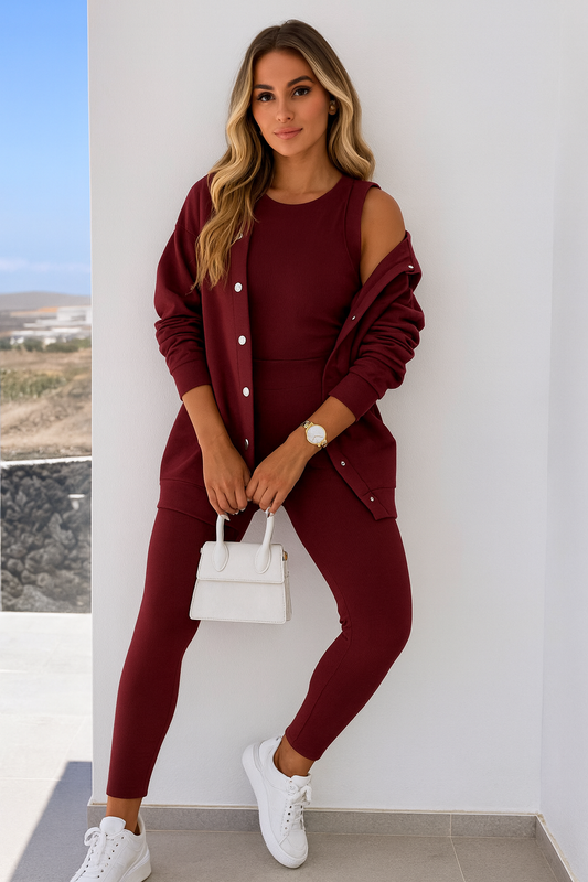 Triplechic™ Comfy Chic 3-Piece Lounge Set