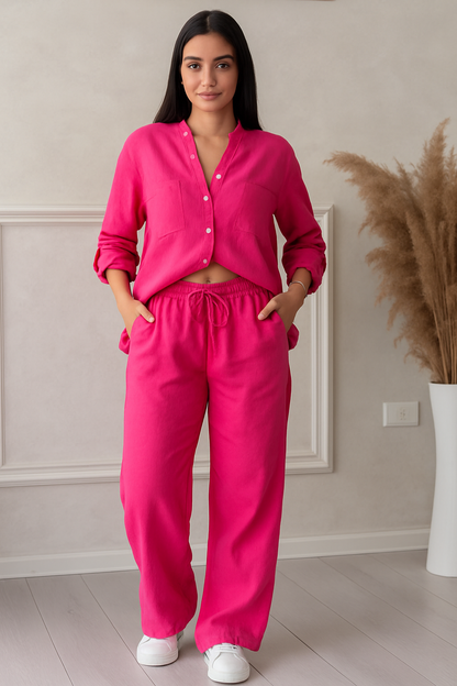 Triplechic™ Wide-Leg Elegance Set