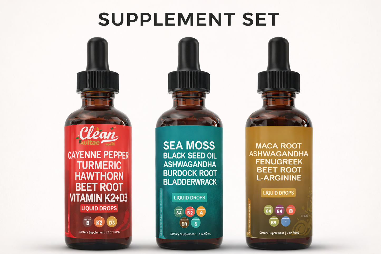 Ultimate Wellness Drops Trio