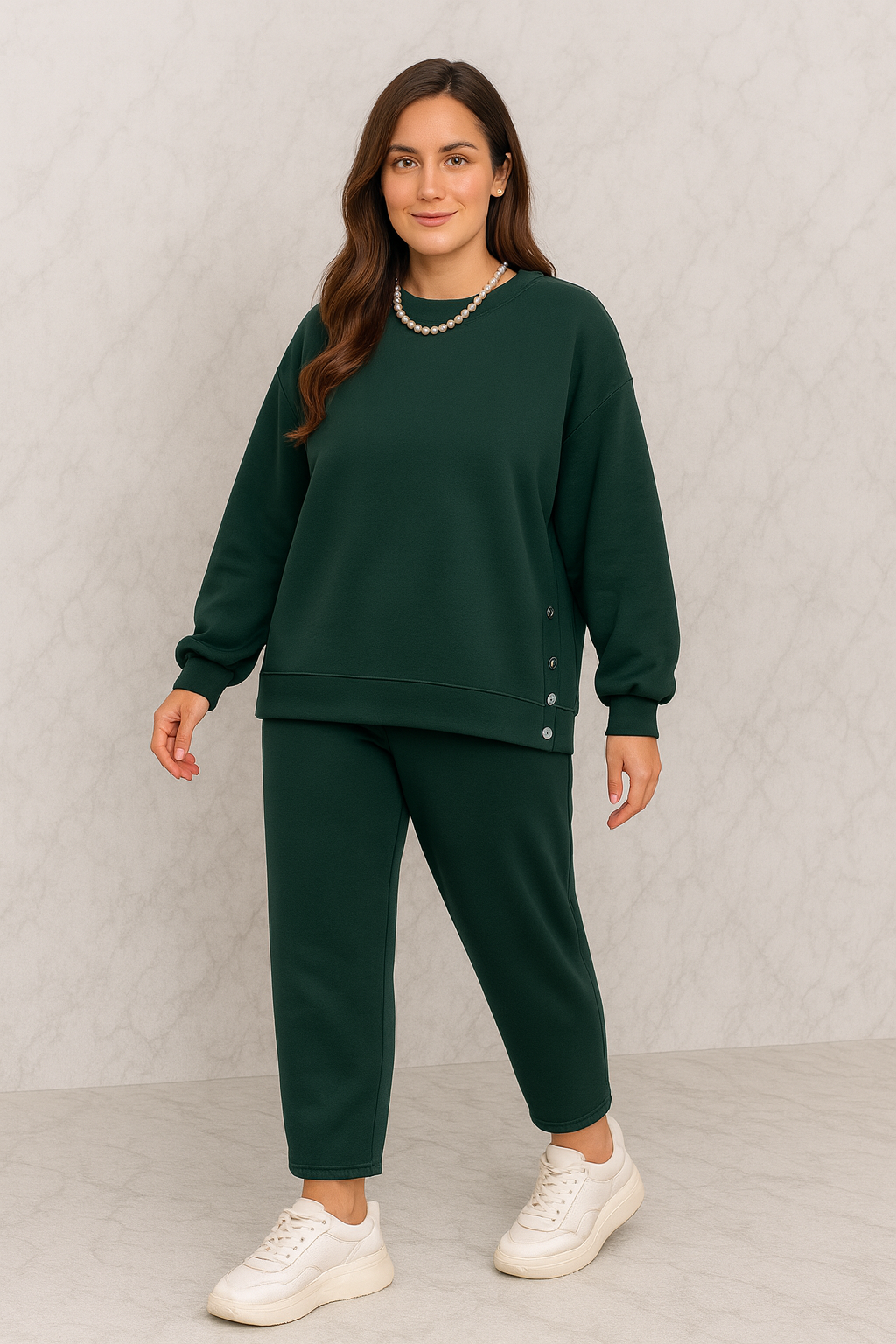 Triplechic™ MetalEase Buttoned Lounge Set