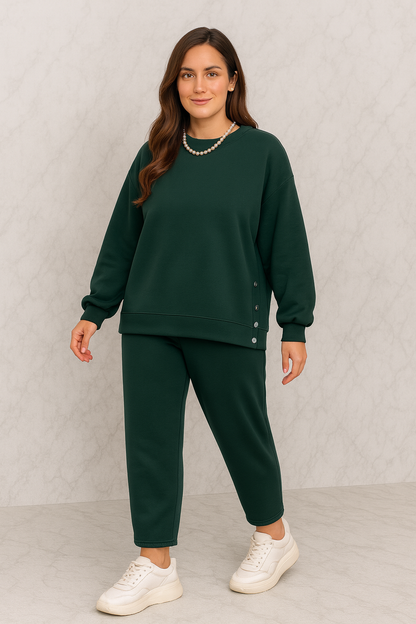 Triplechic™ MetalEase Buttoned Lounge Set