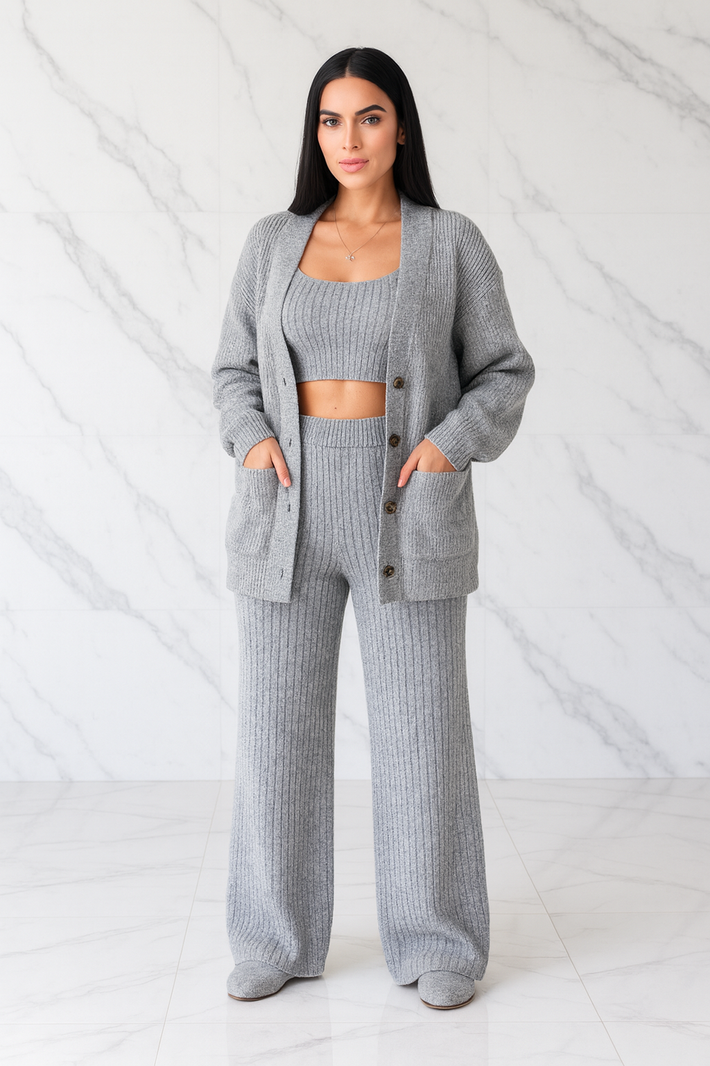 Triplechic™ Euro-Chic Sweater 3-Piece Set
