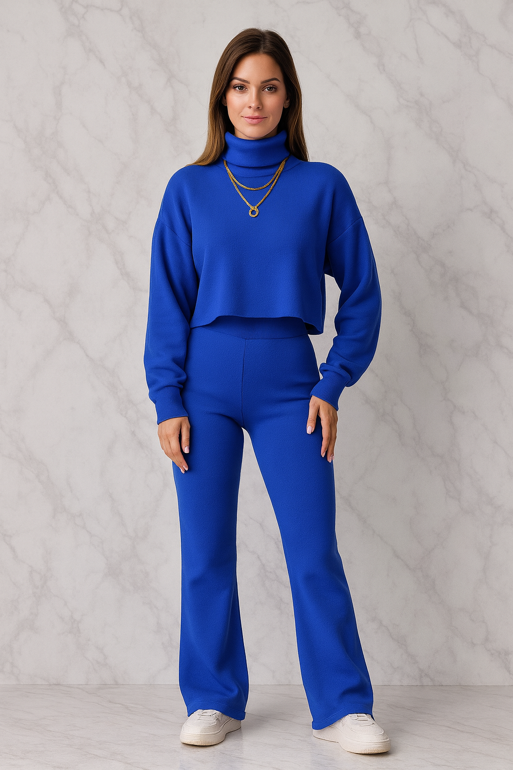 Triplechic™ Cozy Turtleneck Lounge Set