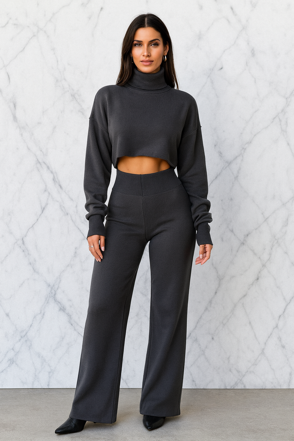 Triplechic™ Cozy Turtleneck Lounge Set