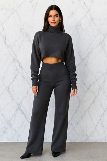 Triplechic™ Cozy Turtleneck Lounge Set