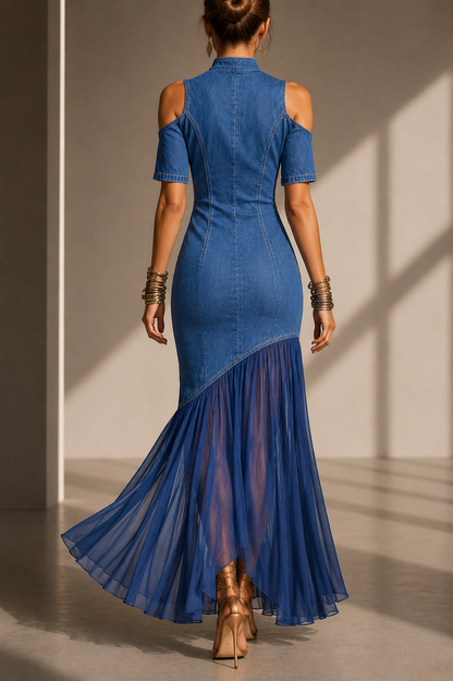 Triplechic™ OffMesh Contour Dress
