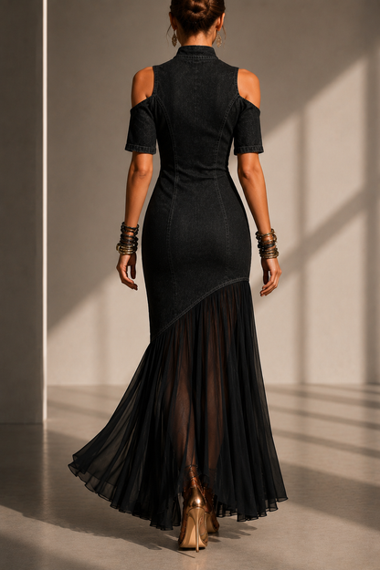 Triplechic™ OffMesh Contour Dress