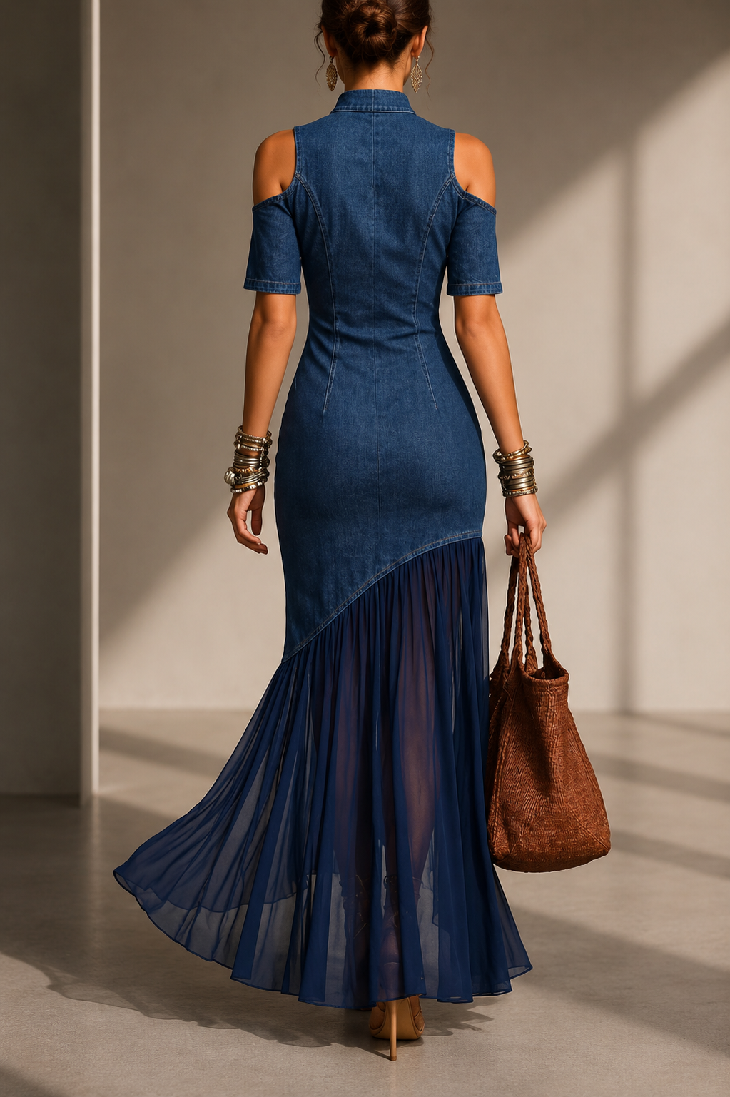 Triplechic™ OffMesh Contour Dress