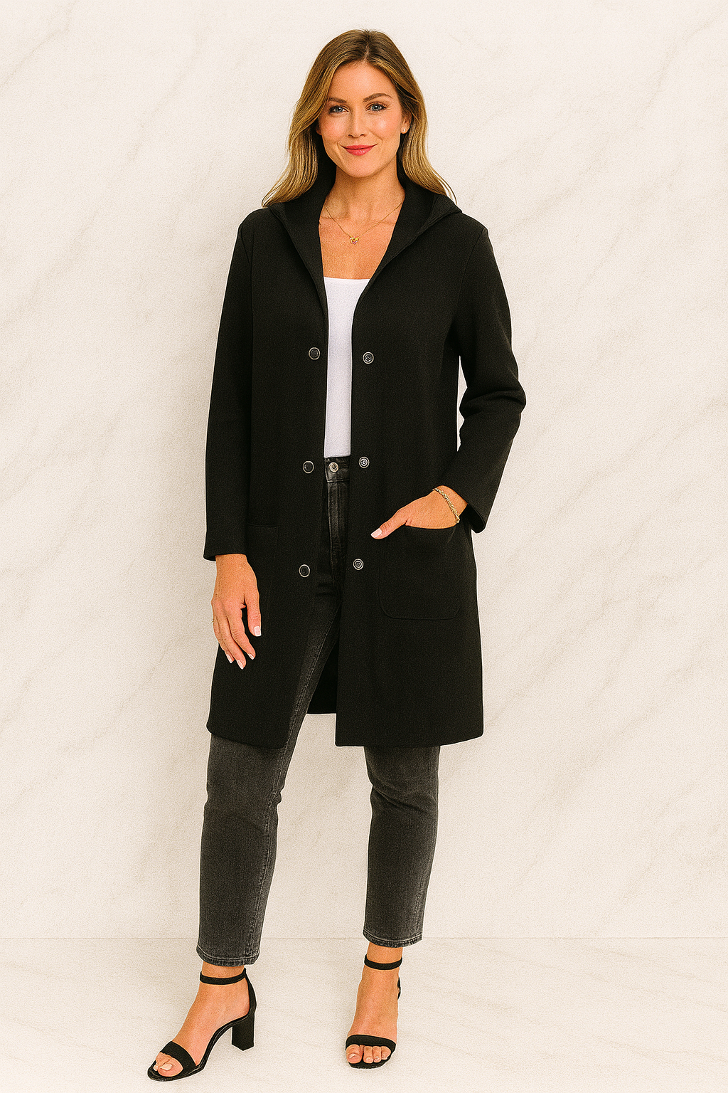 Triplechic™ Everyday Hooded Cardigan