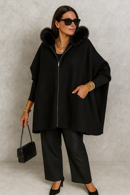 Triplechic™ Long Hooded Cardigan