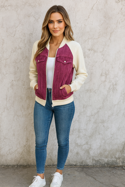 Triplechic™ Raglan Denim Jacket