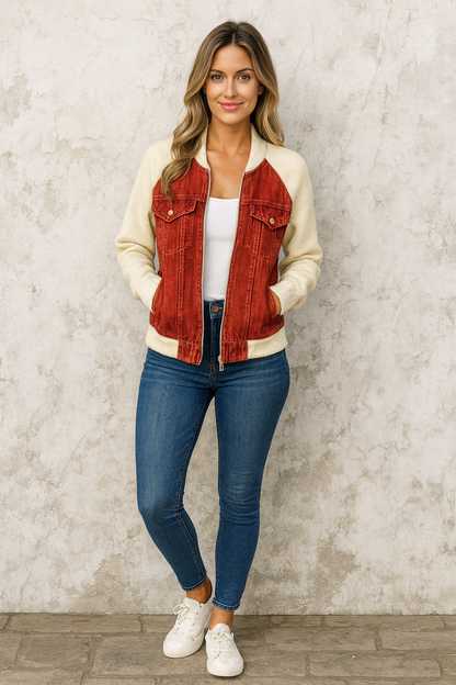 Triplechic™ Raglan Denim Jacket