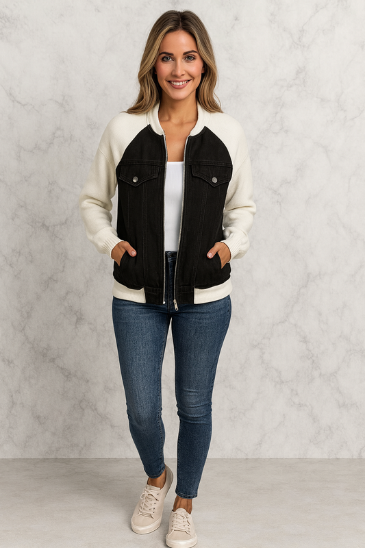 Triplechic™ Raglan Denim Jacket