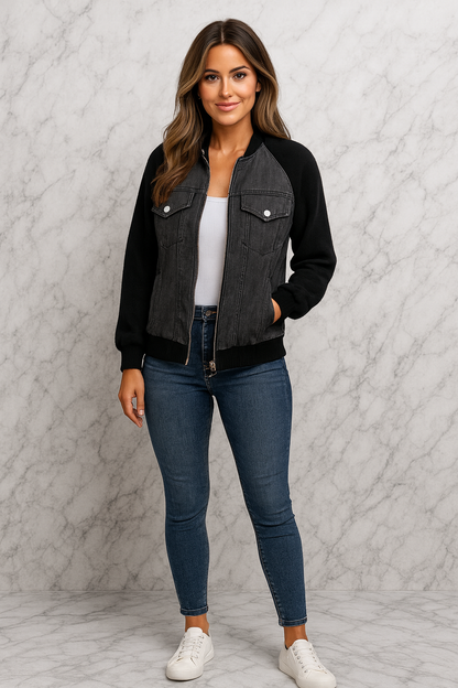 Triplechic™ Raglan Denim Jacket