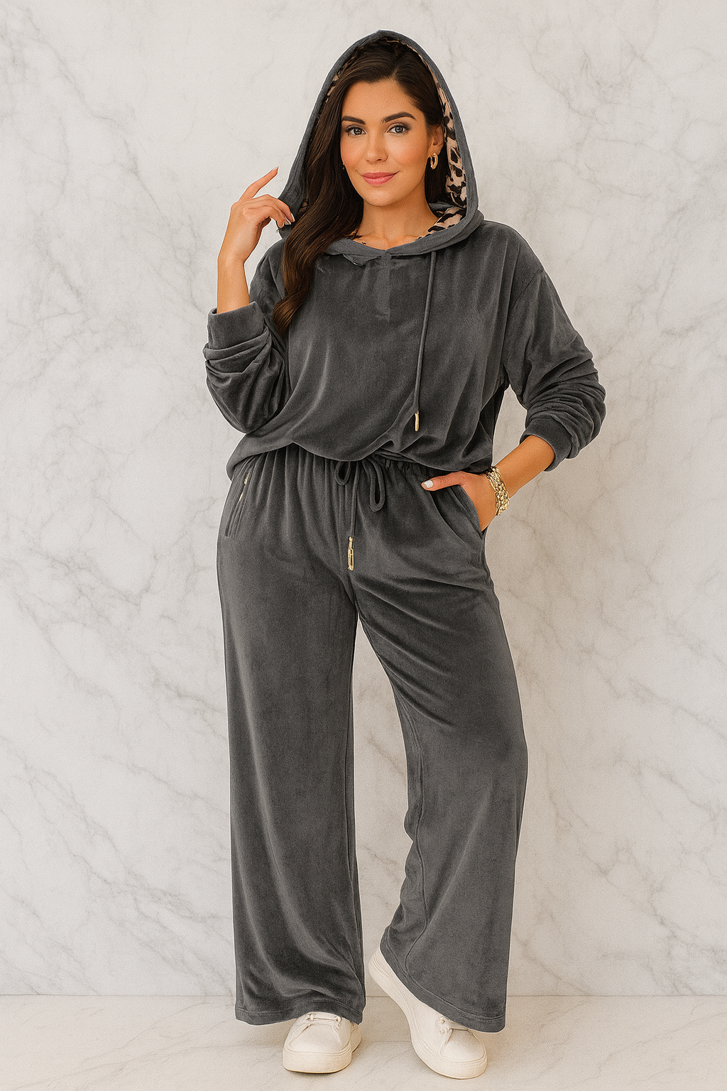 Triplechic™ Leopard Lounge Set