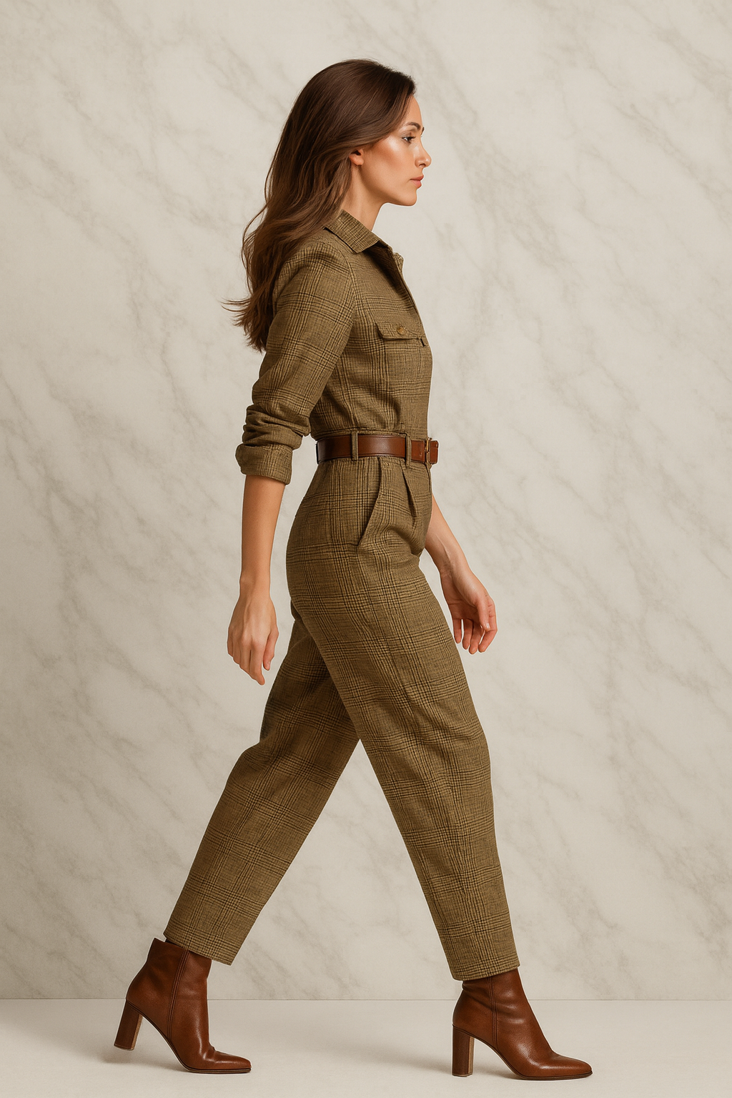 Triplechic™ Plaid Chic Jumpsuit