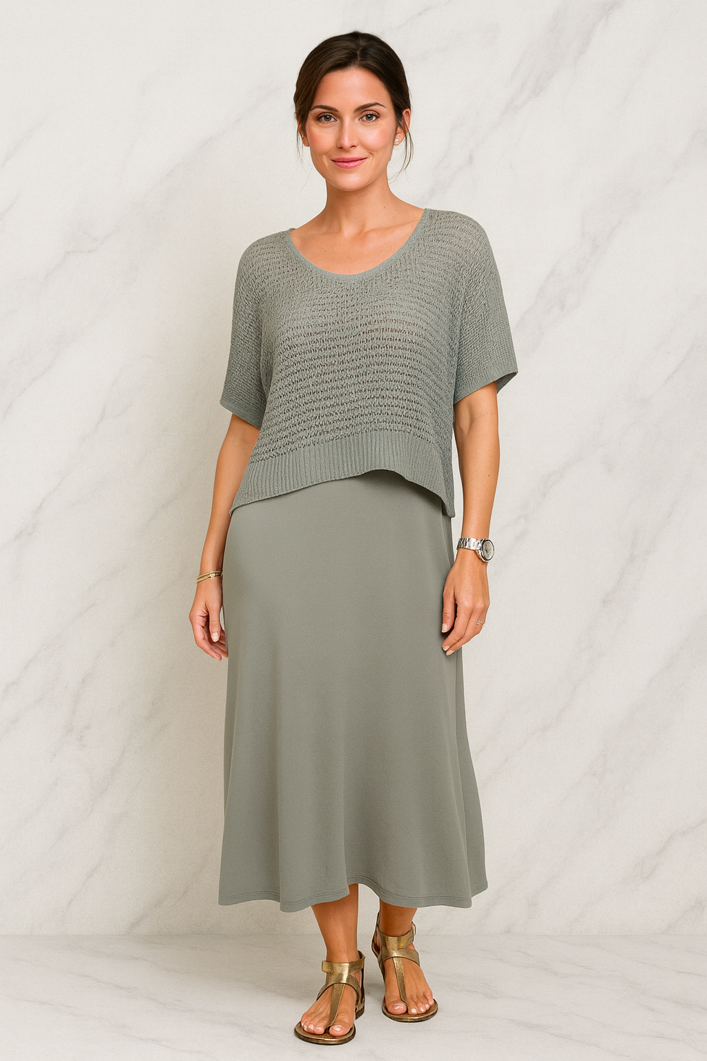 Triplechic™ Pure Knit Casual Suit